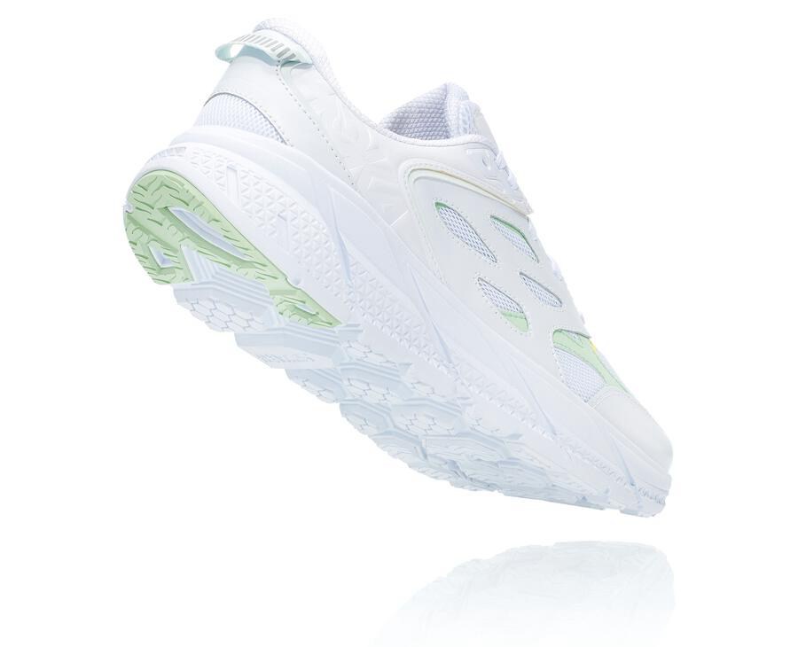 Hoka One One Clifton L Löparskor Dam - Vita - PYBIC-7321